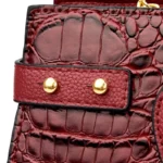 Large capacity croc embossed women tote bag - Image 9