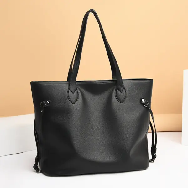 Large capacity elegant women shopping tote - Image 8
