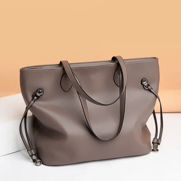 Large capacity elegant women shopping tote - Image 10