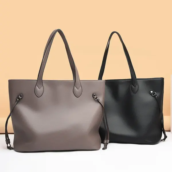 Large capacity elegant women shopping tote - Image 11