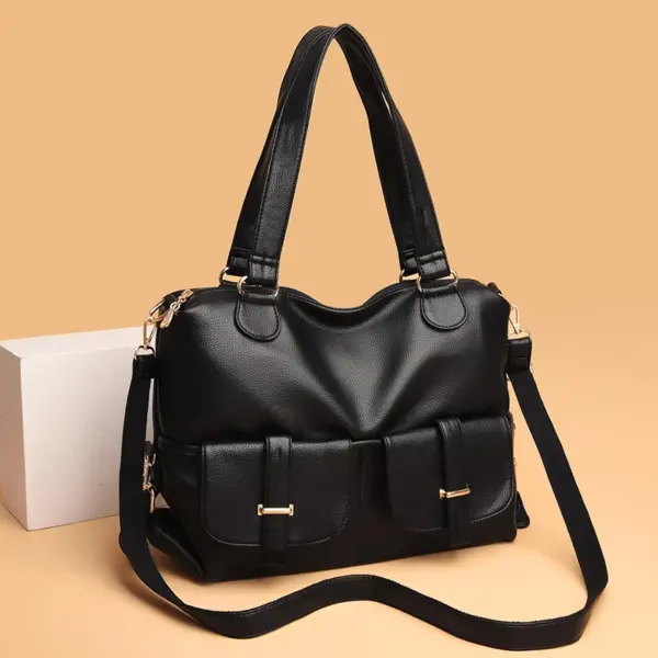 Large capacity multi pocket design shoulder tote bag - Image 12