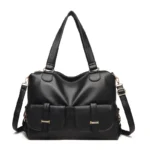 Large capacity multi pocket design shoulder tote bag