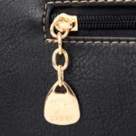 Large capacity vintage leather shopping tote - Image 9
