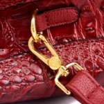 Luxury crocodile pattern large capacity tote - Image 11