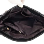 Luxury soft leather women shoulder tote bag - Image 2