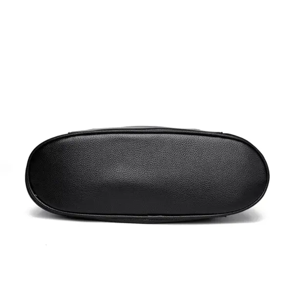 Luxury soft leather women shoulder tote bag - Image 6