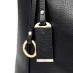 Modern elegant soft leather shoulder tote bag - Image 8