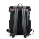 Premium large capacity men`s leather backpack - Image 4