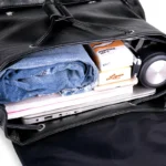 Premium multifuntional men`s leather backpack - Image 12