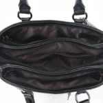 Soft leather quilted elegant tote bag - Image 2