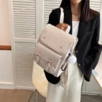 Women all match leather backpack - Image 4