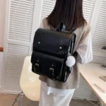 Women all match leather backpack - Image 7