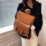 Women all match leather backpack - Image 10