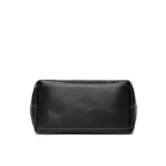 Women large capacity leather shopping tote - Image 8