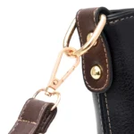 Women large capacity leather shopping tote - Image 10