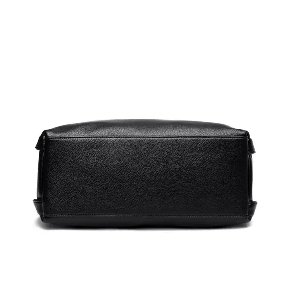 Women large capacity soft leather designer tote bag - Image 4