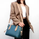 Large capacity elegant shoulder tote bag - Image 18