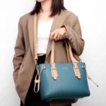 Large capacity elegant shoulder tote bag - Image 19