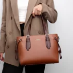 Large capacity elegant shoulder tote bag - Image 23