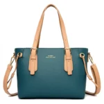 Large capacity elegant shoulder tote bag