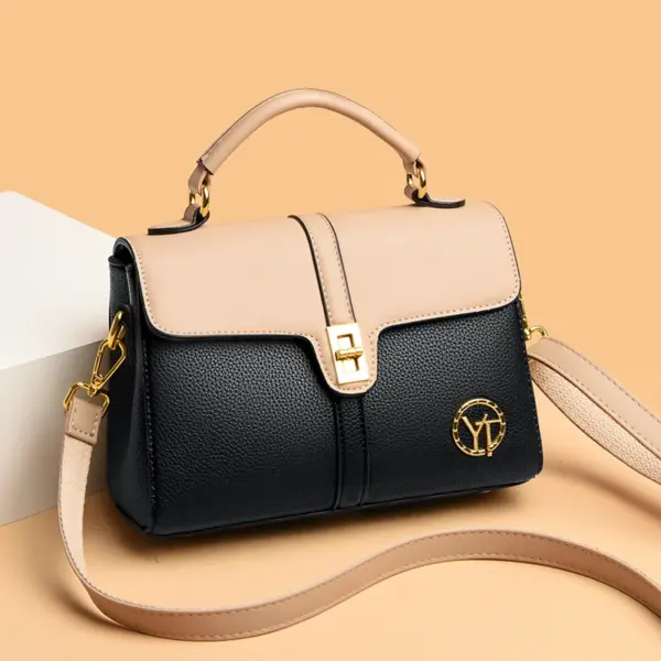 Luxury contrast color all match designer bag - Image 13