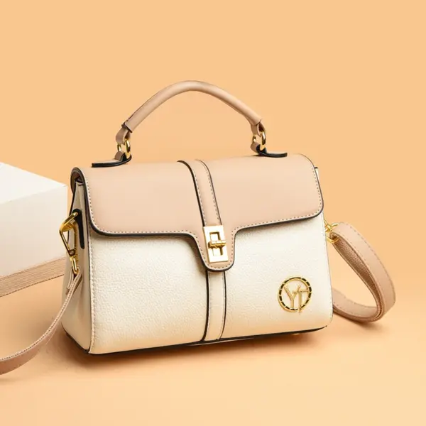 Luxury contrast color all match designer bag - Image 15