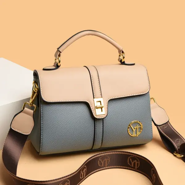 Luxury contrast color all match designer bag - Image 16