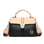 Luxury contrast color all match designer bag