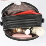 Round pattern croc embossed designer bag - Image 17