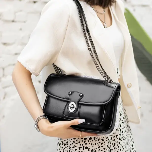 Simple and elegant style luxury chain bag - Image 13