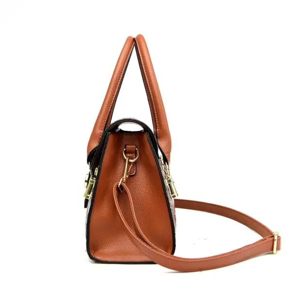 Women luxury crocodile pattern designer tote bag - Image 5