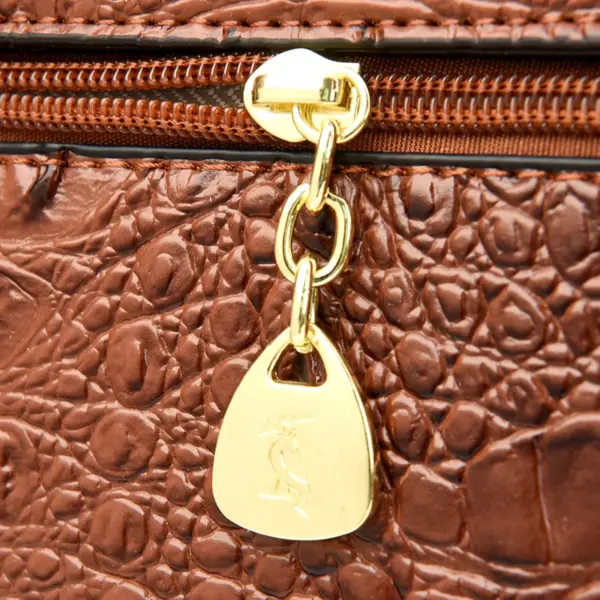 Women luxury crocodile pattern designer tote bag - Image 9