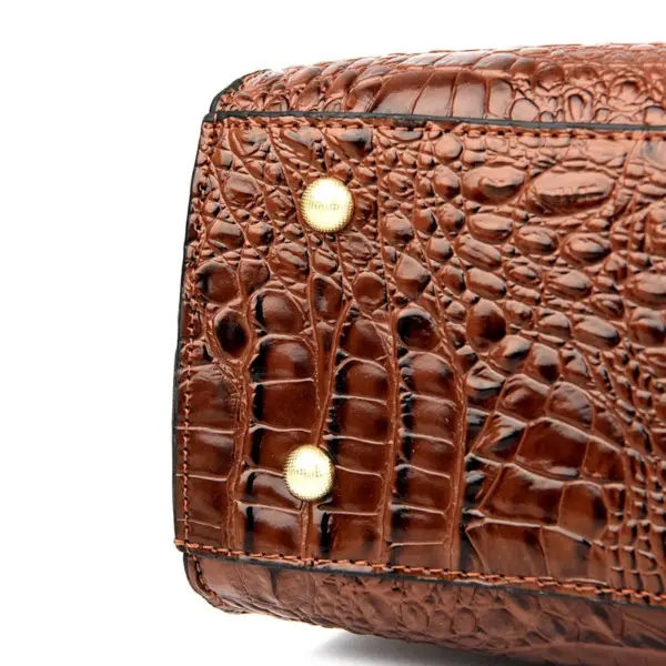 Women luxury crocodile pattern designer tote bag - Image 11