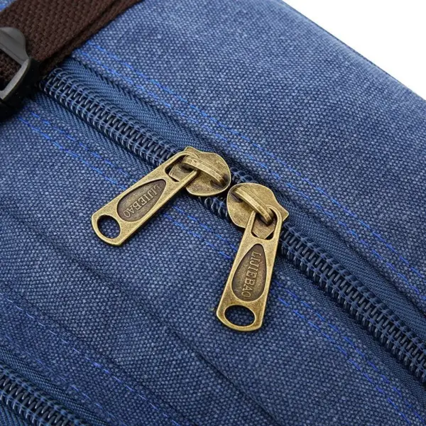 Large capacity multi functional canvas backpack - Image 6