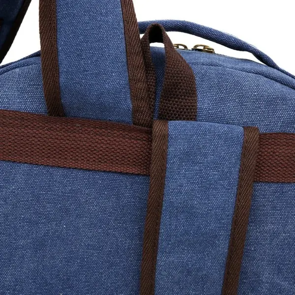 Large capacity multi functional canvas backpack - Image 7