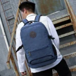 Large capacity multi functional canvas backpack - Image 14