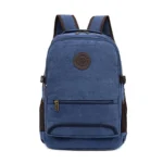 Large capacity multi functional canvas backpack