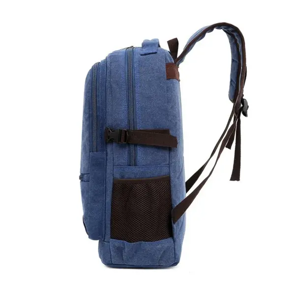 Large capacity multi functional canvas backpack - Image 3