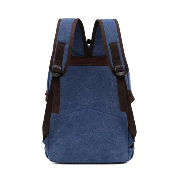 Large capacity multi functional canvas backpack - Image 4