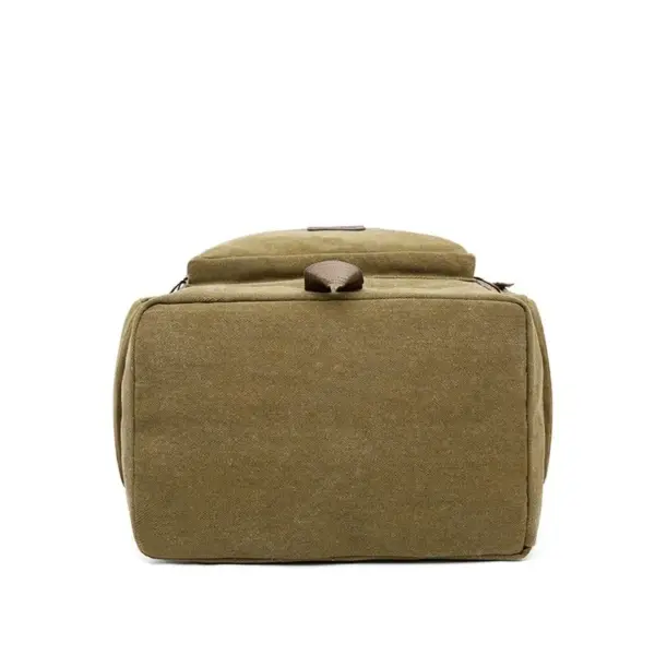Large capacity outdoor hiking canvas backpack - Image 5