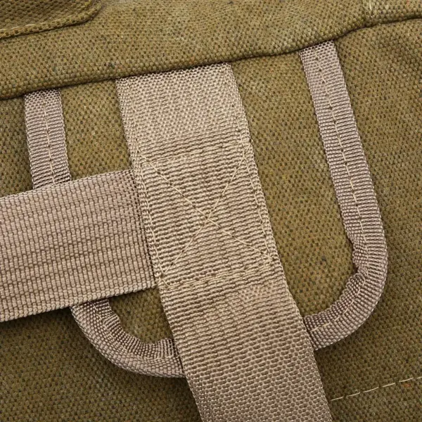 Large capacity outdoor hiking canvas backpack - Image 8