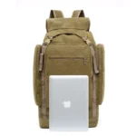 Large capacity outdoor hiking canvas backpack - Image 2