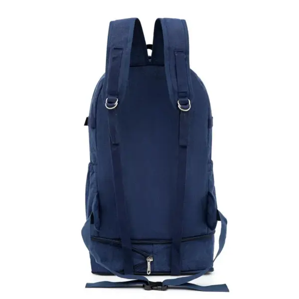 Large capacity outdoor multi functional canvas backpack - Image 12