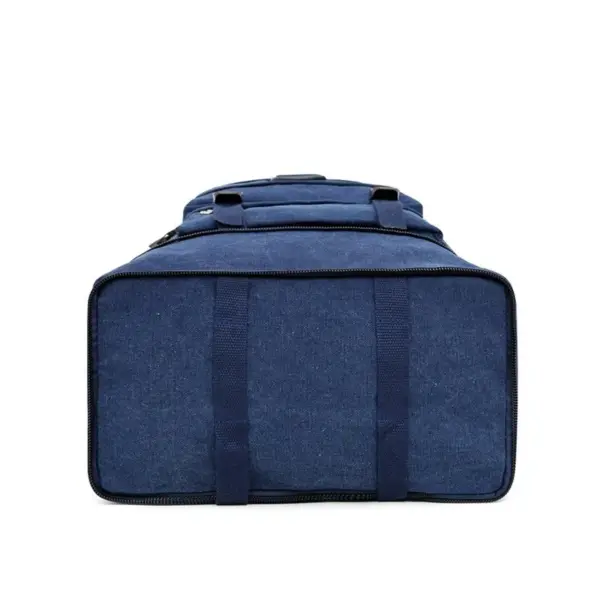 Large capacity outdoor multi functional canvas backpack - Image 13