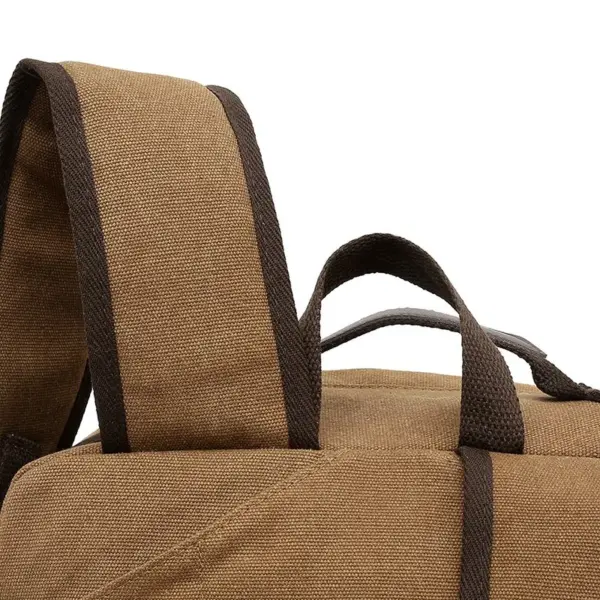 Large capacity premium canvas backpack - Image 5