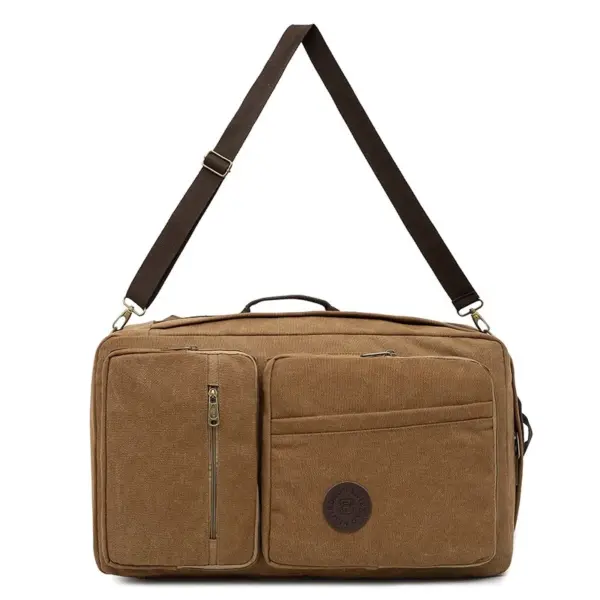 Large capacity premium canvas backpack - Image 7