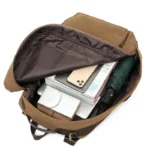 Large capacity premium canvas backpack - Image 18