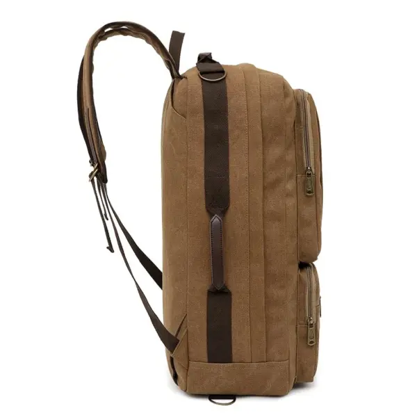 Large capacity premium canvas backpack - Image 3
