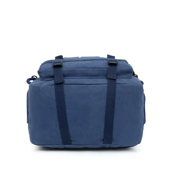 Multi functional outdoor large capacity canvas backpack - Image 12