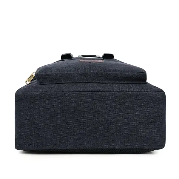 Multifunctional canvas large capacity backpack - Image 5